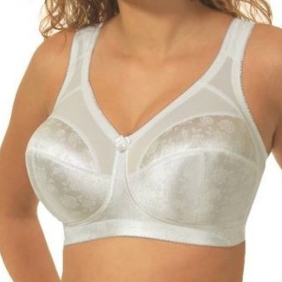 NWT Cortland Intimates (Venus) Full Figure Wireless Seamed Everyday Bra 7102 BG - Picture 5 of 6